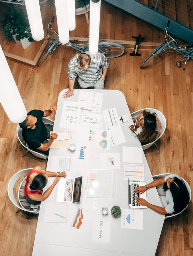 people having a meeting