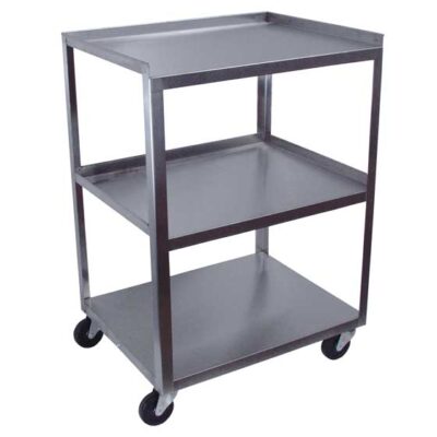 Stainless Steel 3 Shelf Mobile Cart