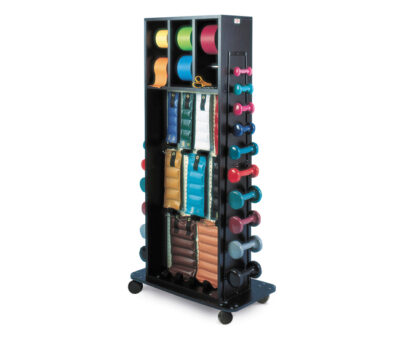 Hausmann #5560 Multi-Purpose Combination Weight Rack (Weights Sold Separately)