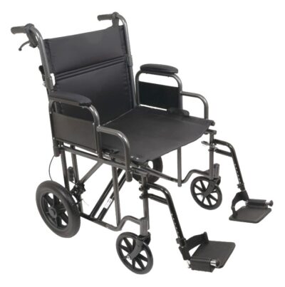 ProBasics Heavy Duty 22" Wide Transport Wheelchair