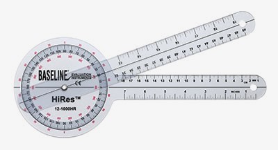 Baseline® Hi Res™ Plastic Goniometers