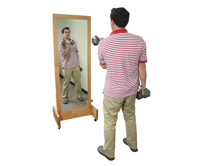 Tru™ Deluxe Mobile Posture Mirror