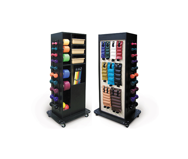 Hausmann #5592 Compact Weight Rack (Weights Sold Separately)