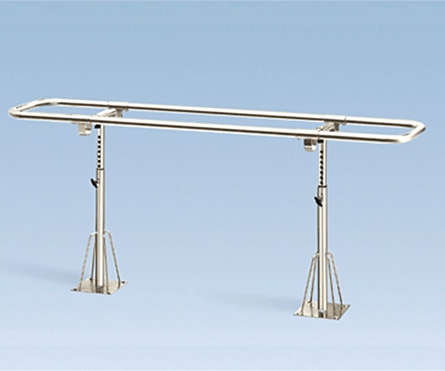Bailey® 7 ft. Hemiplegic Parallel Bars, 7 ft. Floor Mounted