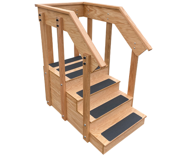 Tru™ Deluxe 4-Step Closed-End Staircase