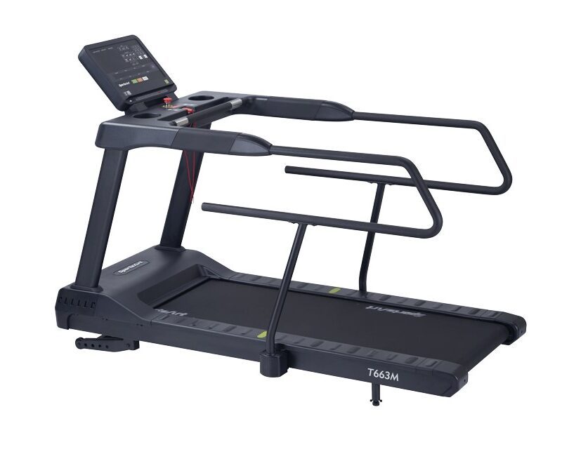 SportsArt T663M "Rehabilitation Series" Bi-Directional Treadmill w/Medical Arm Rails