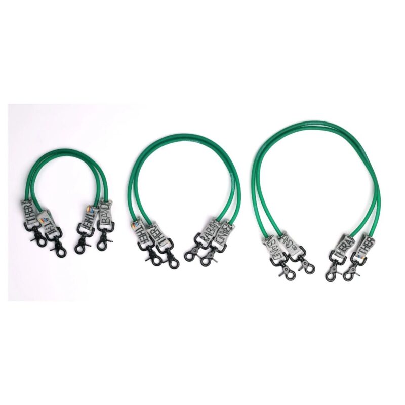 Thera-Band Exercise Tubing w/Connectors, Set of 2