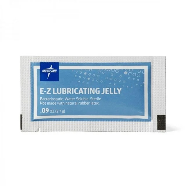 Lubricating Jelly in 2.7 Gram Foil Pack, 144/Box
