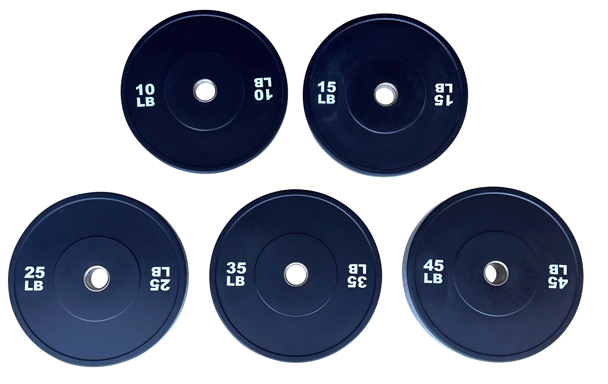 Tru™ Olympic Rubber Bumper Plate Weights