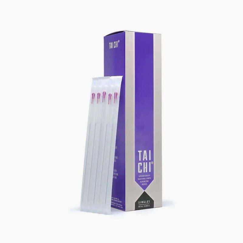 Tai Chi® Long Singles Acupuncture Needles - 0.25 x 125mm