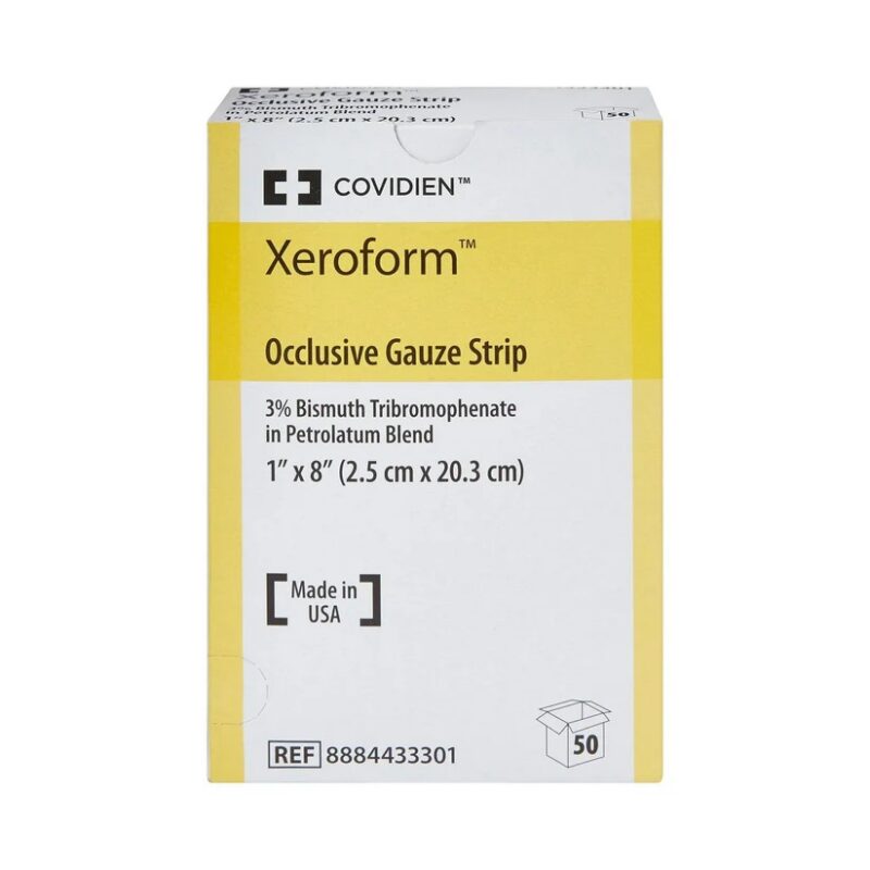Covidien Xeroform, 1" x 8", Box of 50