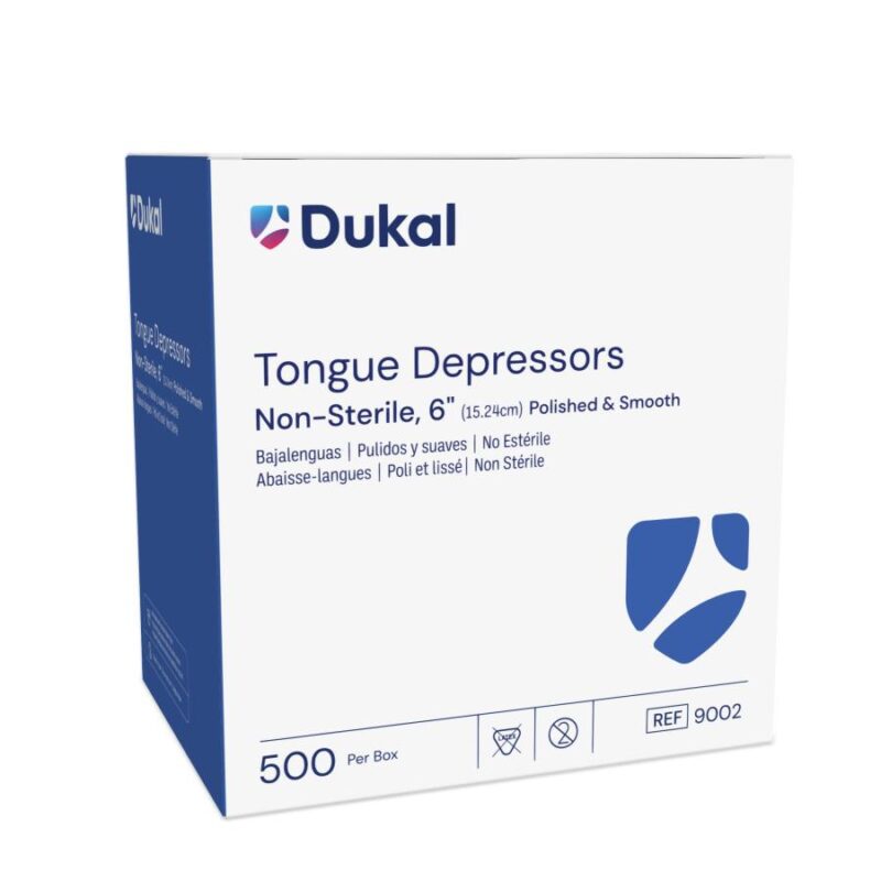 Tongue Depressors 6", 500/Box