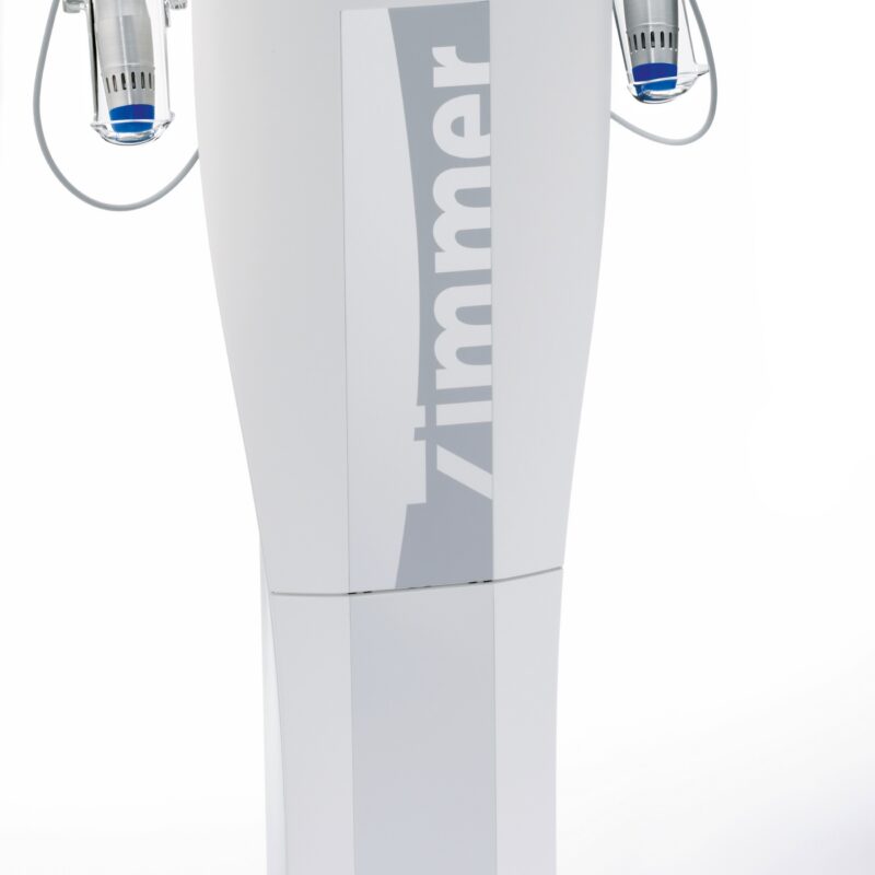 Zimmer enPulsPro Radial Pulse Therapy Device w/(2) Hand Pieces & Cart