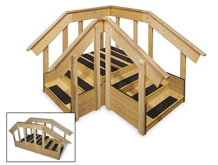 Hausmann #1580 ADA Convertible “Space-Saver” Staircase