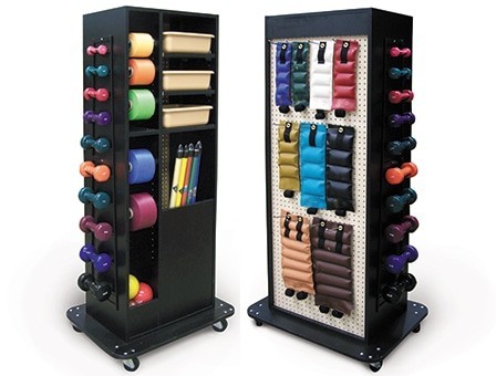 Hausmann #5592 Compact Weight Rack (Weights Sold Separately)