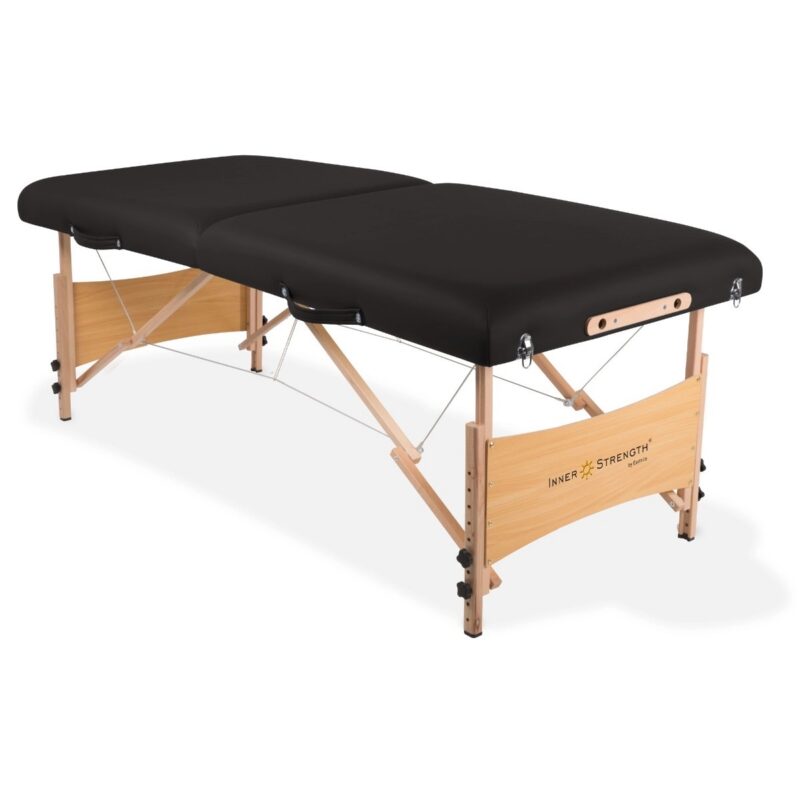 Inner Strength Element Professional Massage Table Package, Black