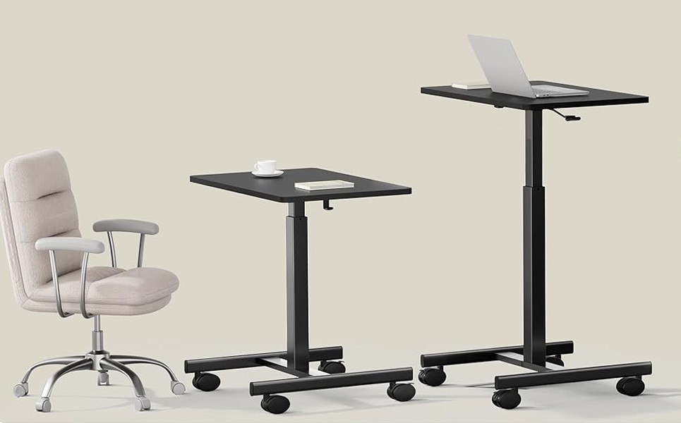 Over-The-Bed Mobile Table / Mobile Computer Cart