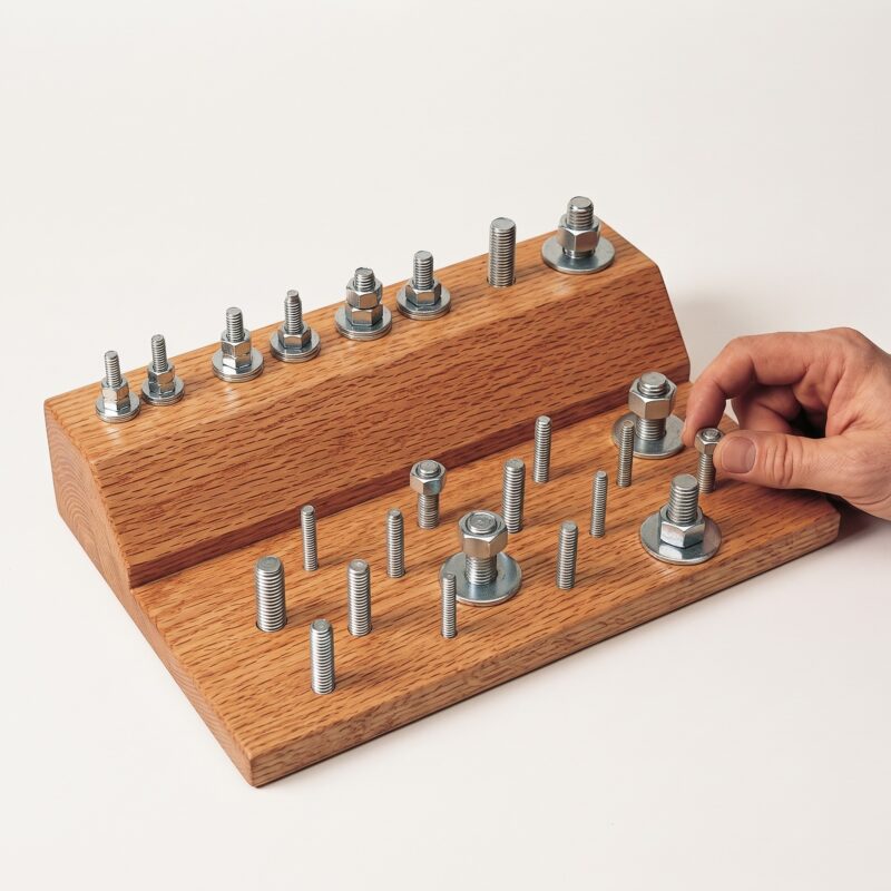 Tru™ Two-Tiered Horizontal Bolt Board